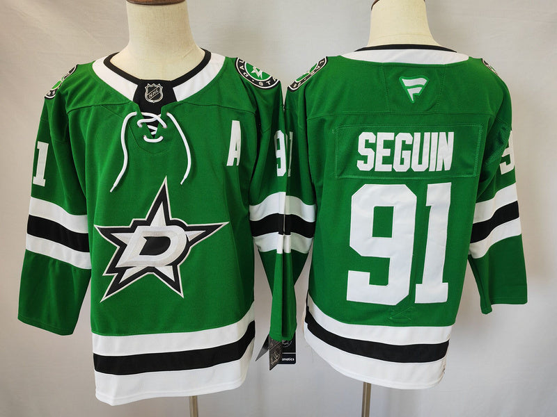 Men's Dallas Stars Tyler Seguin Fanatics Green Player Jersey