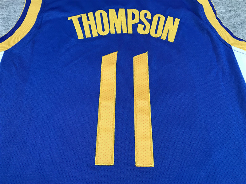 Men's Golden State Warriors Klay Thompson Royal 2022/23 Fast Break Replica Player Jersey - Icon Edition