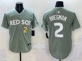 Men's Boston Red Sox Alex Bregman Gray 2025 City Connect Limited Player Jersey