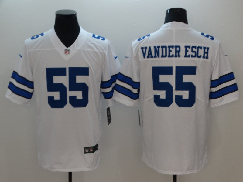 Men's Dallas Cowboys Leighton Vander Esch White Limited Game Jersey