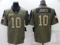 Men's New England Patriots Mac Jones Brown Player Game Jersey