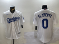 Men's Los Angeles Dodgers Jack Flaherty White Replica Player Jersey