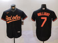 Men's Baltimore Orioles Jackson Holliday Black Replica Player Jersey