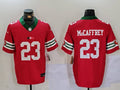 Men's San Francisco 49ers Christian McCaffrey Scarlet Vapor F.U.S.E. Limited Jersey