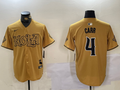 Men's New Orleans Saints Derek Carr Yellow Player Jersey