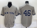 Men's New York Yankees Andy Pettitte Gray Replica Player Name Jersey