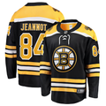 Men's Boston Bruins Tanner Jeannot Fanatics Black Player Jersey