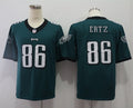 Men's Philadelphia Eagles Zach Ertz Midnight Green Game Jersey