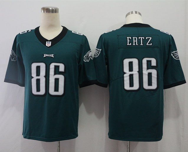 Men's Philadelphia Eagles Zach Ertz Midnight Green Game Jersey