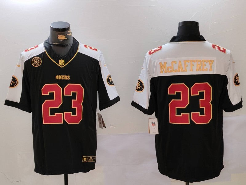 Men's San Francisco 49ers Christian McCaffrey Black Alternate Player Jersey