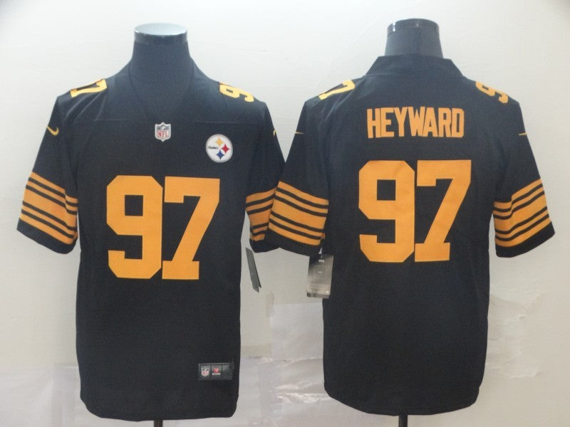 Men's Pittsburgh Steelers Cameron Heyward Black Alternate Legend Jersey