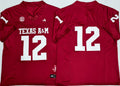 Men's Texas A&M Aggies Red Player Blank Jersey