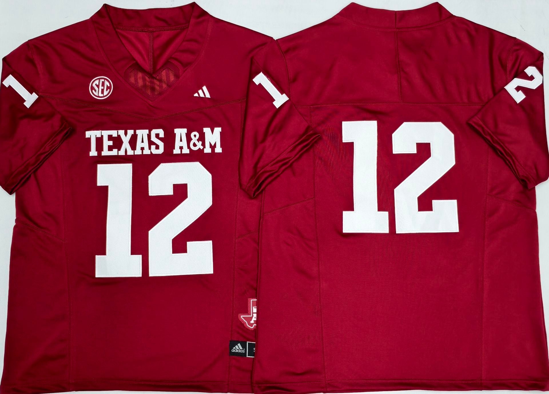 Men's Texas A&M Aggies Red Player Blank Jersey