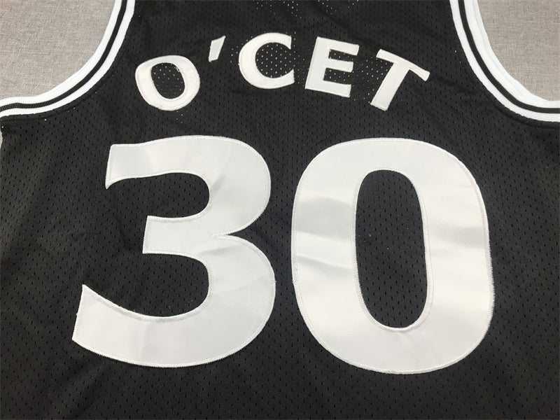 Men's Perc O'Cet Movie Black Basketball Jersey