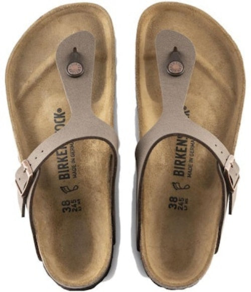 Birkenstock Gizeh Birkibuc 0043751 Mocha Sandals
