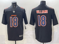 Men's Chicago Bears Caleb Williams Black Fashion Game Jersey