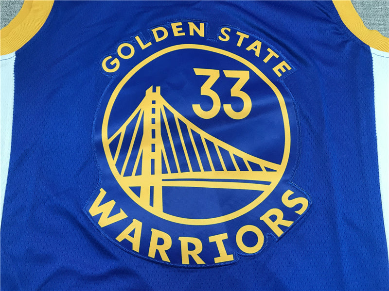 Men's Golden State Warriors James Wiseman 2021/22 Fast Break Replica Jersey