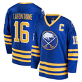 Men's Buffalo Sabres Pat LaFontaine Royal Replica Player Jersey