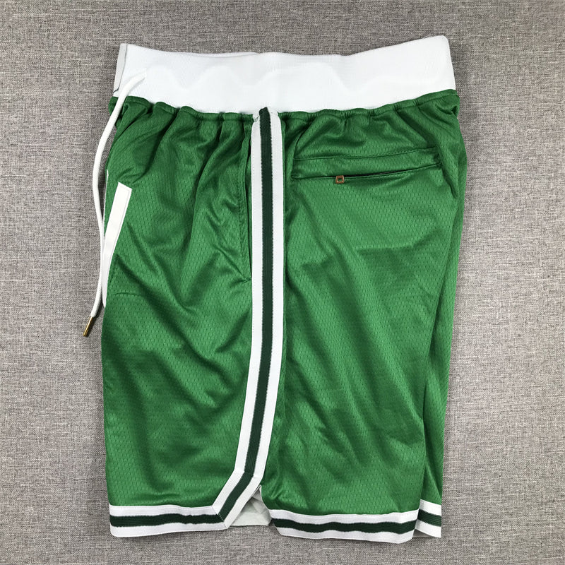 Men's Boston Celtics Kelly Green Pocket Shorts