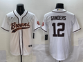 Men's Cleveland Browns Shedeur Sanders White Game Player Jersey