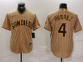 Men's San Diego Padres Luis Arraez Tan Limited Player Jersey