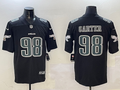 Men's Philadelphia Eagles Jalen Carter Black Fashion Game Jersey