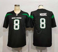Men's New York Jets Elijah Moore Stealth Black Game Jersey