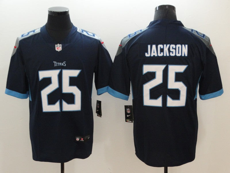 Men's Tennessee Titans Adoree Jackson Navy Game Jersey