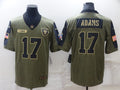 Men's Las Vegas Raiders Davante Adams Brown Player Game Jersey