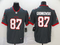 Men's Tampa Bay Buccaneers Rob Gronkowski Gray Vapor Limited Jersey