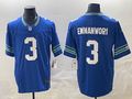 Men's Seattle Seahawks Nick Emmanwori Royal Alternate Game Jersey