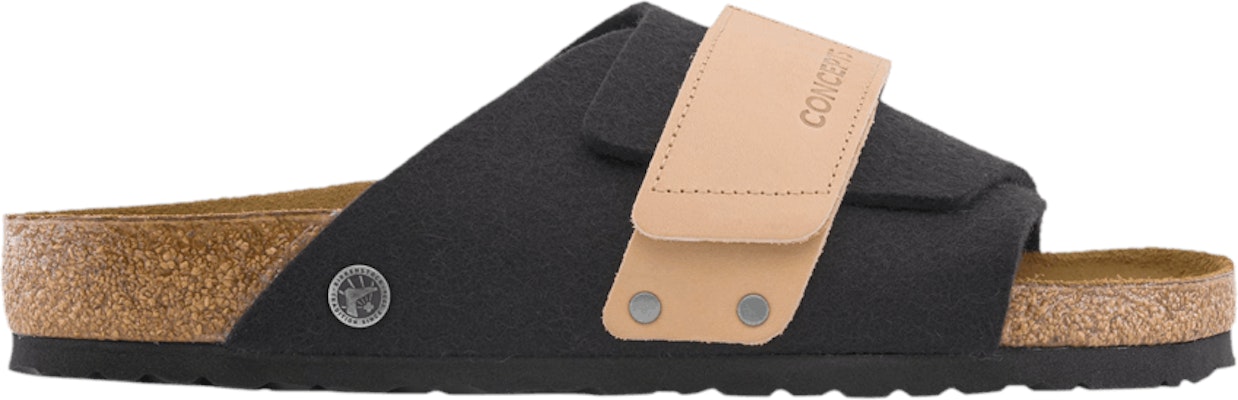 Birkenstock Kyoto 1027516 Black Felt Sandals