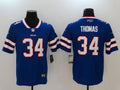 Men's Buffalo Bills Thurman Thomas Blue Game Player Jersey