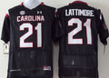 Men's South Carolina Gamecock Marcus Lattimore Black Player Game Jersey