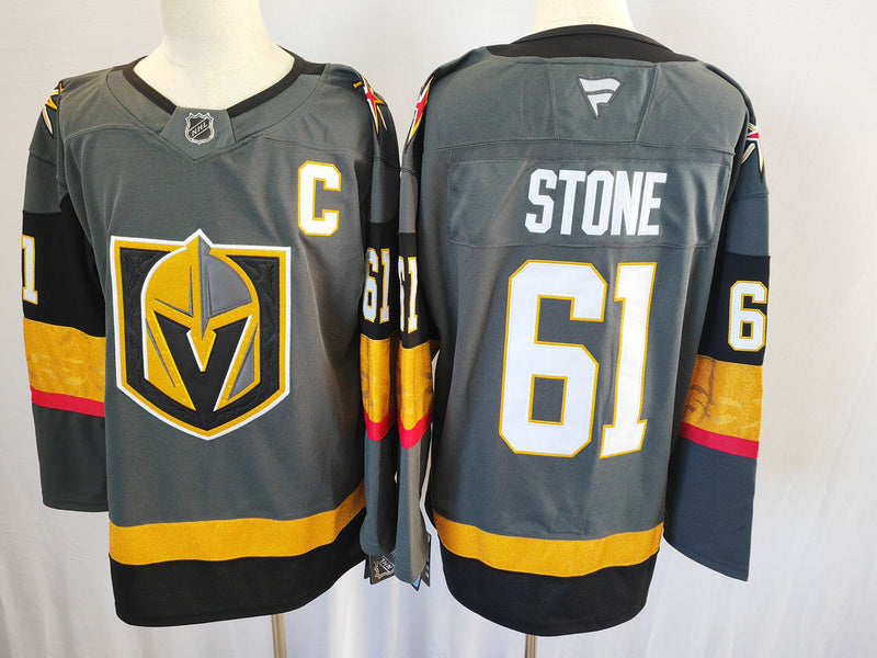 Men's Vegas Golden Knights Mark Stone Fanatics Gray Player Jersey