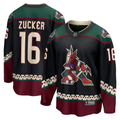 Men's Arizona Coyotes Jason Zucker Black Home Breakaway Jersey