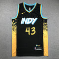 Men's Indiana Pacers Pascal Siakam Black 2023/24 Swingman Jersey - City Edition
