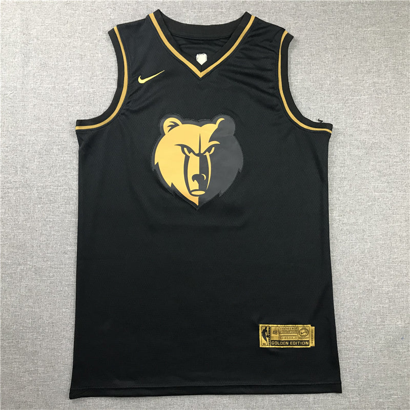 Men's Memphis Grizzlies Ja Morant Black Replica Fast Break Jersey
