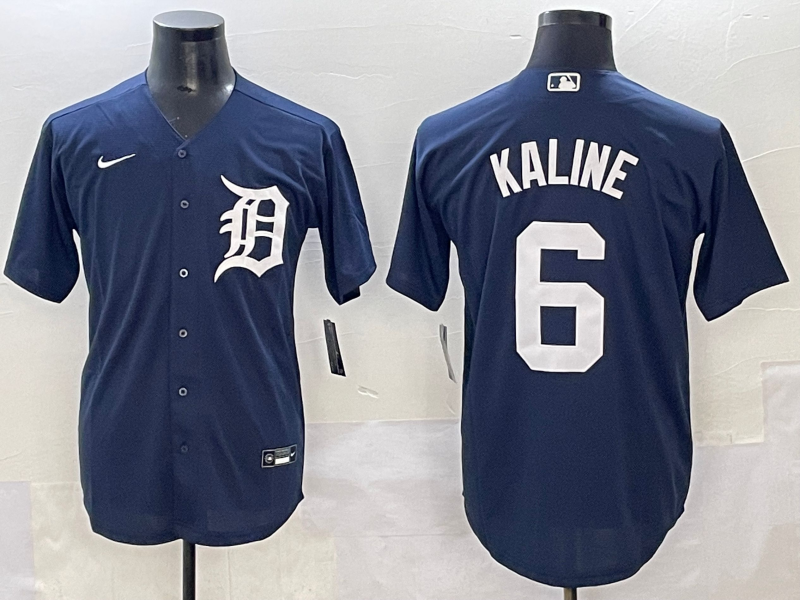 Men's Detroit Tigers Al Kaline Navy Limited Player Jersey