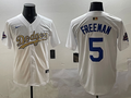 Men's Los Angeles Dodgers Freddie Freeman White Alternate Game Jersey