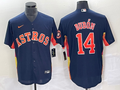Men's Houston Astros Mauricio Dubon Navy Alternate Replica Player Name Jersey