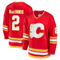Men's Calgary Flames Al Macinnis Red Breakaway Retired Player Jersey