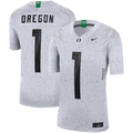 Men's Oregon Ducks White Alternate Limited Jersey