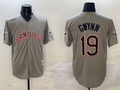 Men's San Diego Padres Tony Gwynn Gray Limited Player Jersey