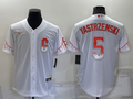 Men's San Francisco Giants Mike Yastrzemski White Replica Baseball Jersey City Edition