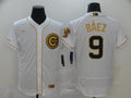 Men's Chicago Cubs Javier Baez White Alternate Game Jersey