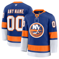 Men's New York Islanders Fanatics Royal Home Premium Custom Jersey