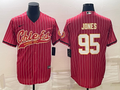 Men's Kansas City Chiefs Chris Jones Red Player Jersey Joint Edition