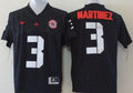 Men's Nebraska Huskers Taylor Martinez Black Player Game Jersey