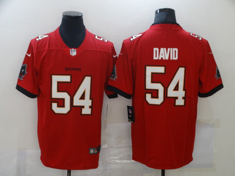 Men's Tampa Bay Buccaneers Lavonte David Red Game Player Jersey